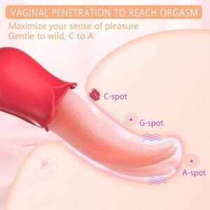 Clitoral Stimulation with Rosy Tongue